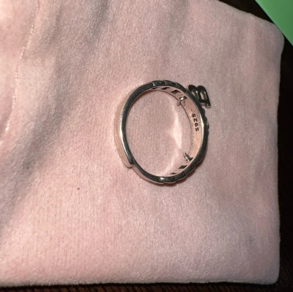 Silver plated Resizeable ring - Picture 5 of 5